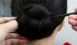 简单盘发视频日常盘发,简单盘发视频教学，轻松打造时尚发型
